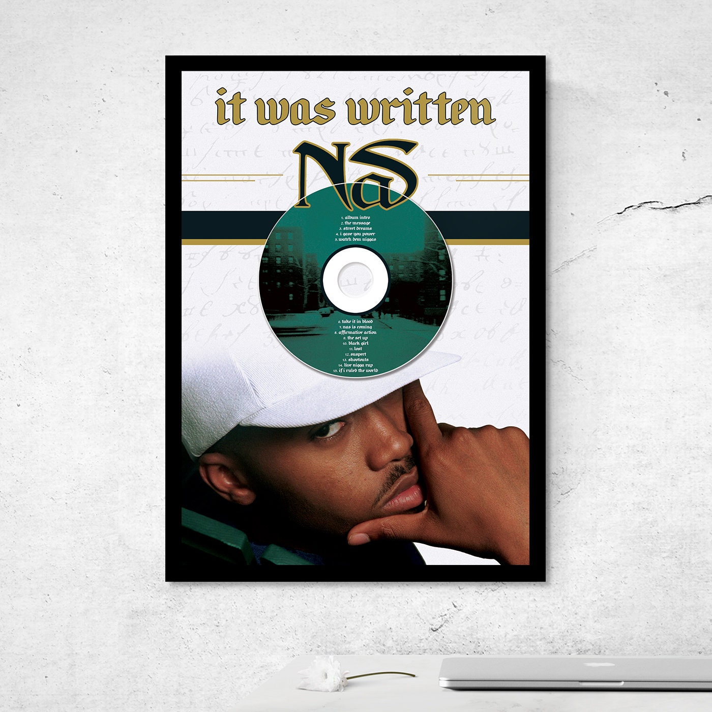 Nas 'It Was Written' - Hip-Hop Poster sold by Historic Mattie | SKU ...