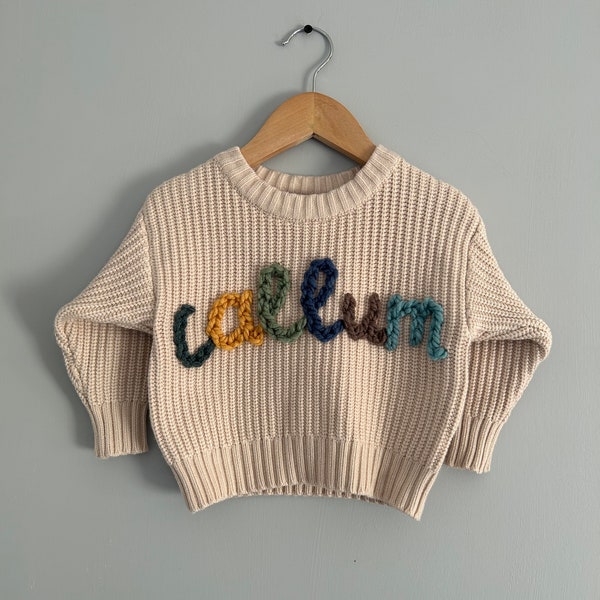 Custom Name Sweaters, baby name sweater, youth name sweaters, custom sweater, baby name gift, baby milestone outfit, baby coming home outfit