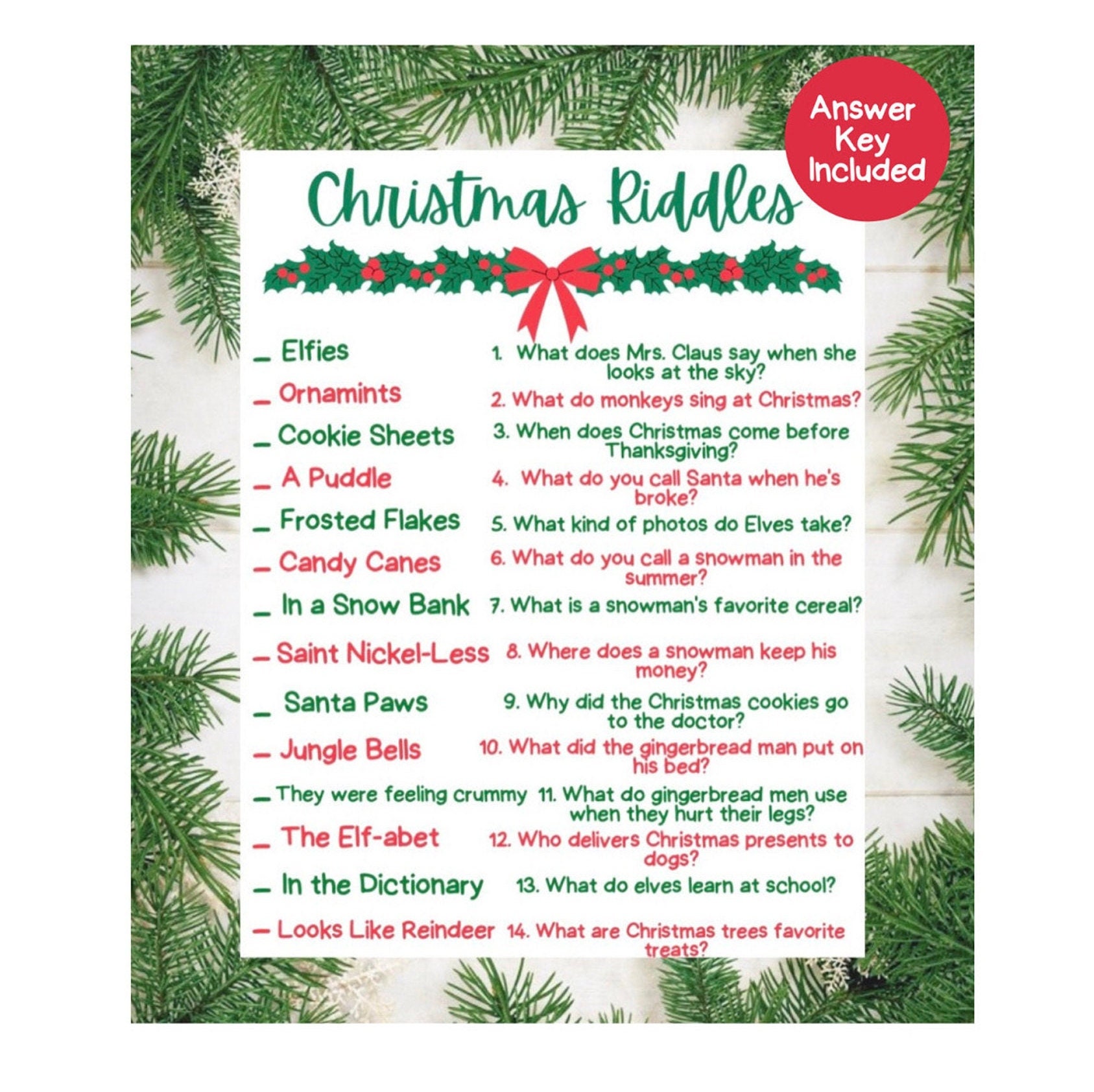 Christmas Riddles Game Printable Christmas Party Game Kids Christmas christmas-riddles-game-printable-christmas-party-game-kids-christmas