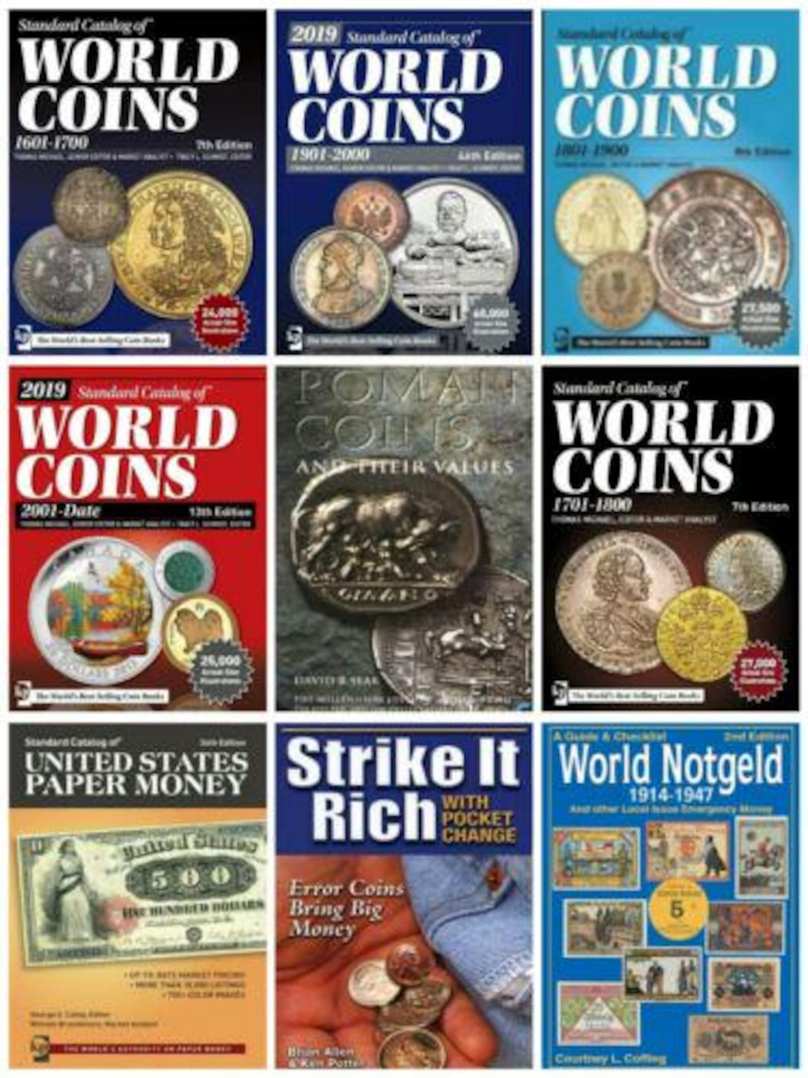 Digital 15 Standard Catalogs of World Coins | Krause Notegeld ...