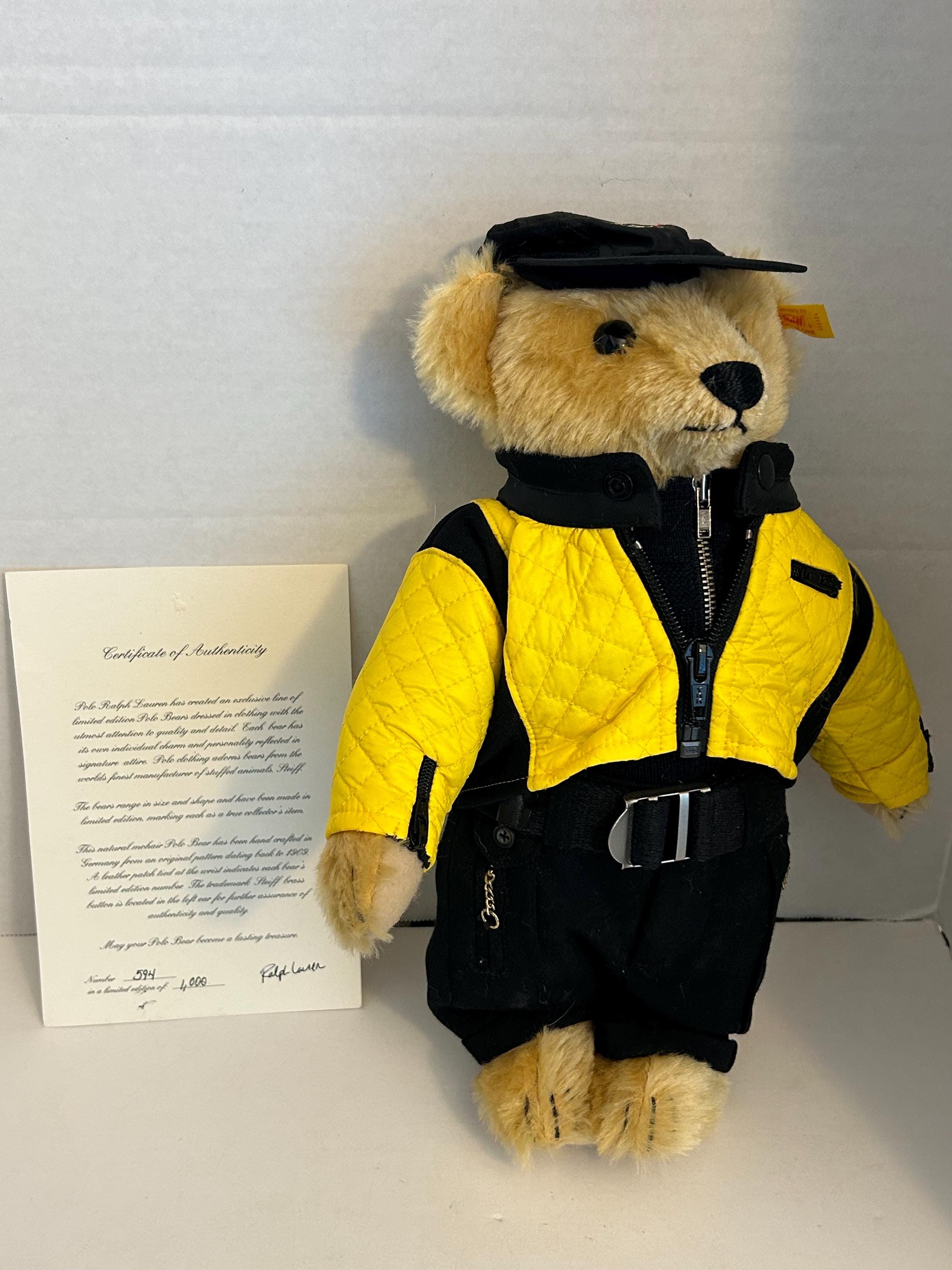 Ralph Lauren Steiff Bear - Etsy Ralph Lauren Steiff Bear - Etsy