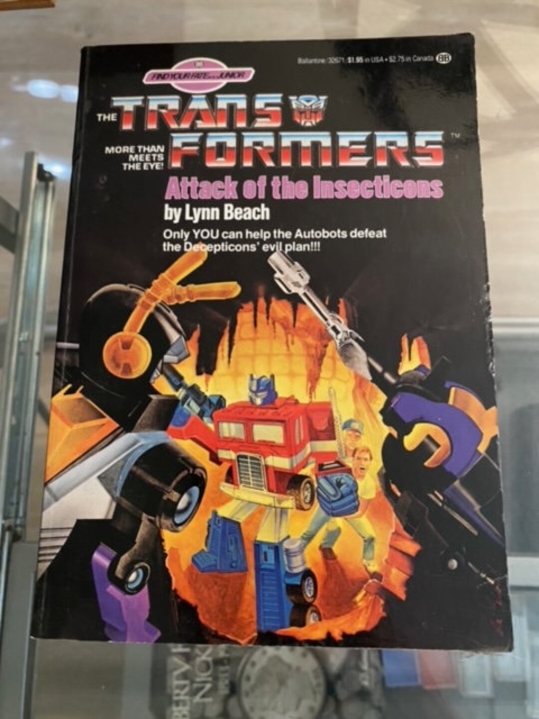 Transformers - Attack of the Insecticons FIRST EDITION - Paperback Book ...