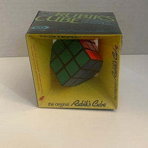 Cubo mágico antigo vintage raro original Rubik Domino
