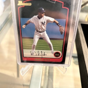 Derek Jeter NY Yankees - Bowman Black #2 Topps Trading Card 2005