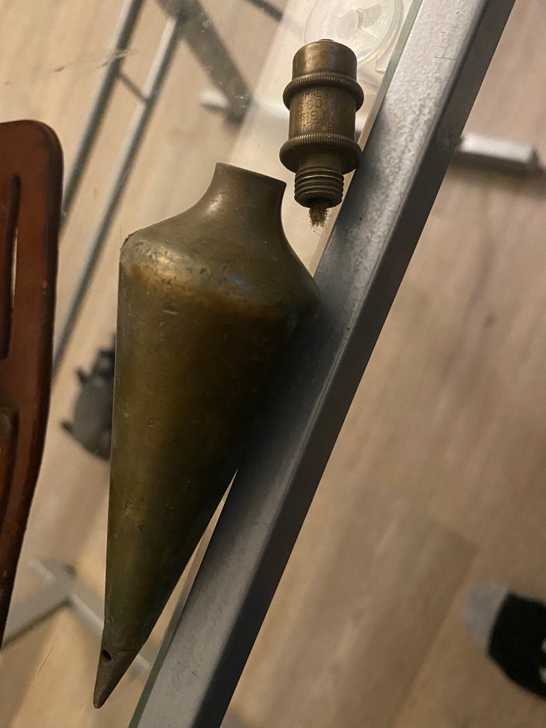 Vintage General Hardware Mfg Co. No. 800 Brass 1lb. Plumb Bob Etsy