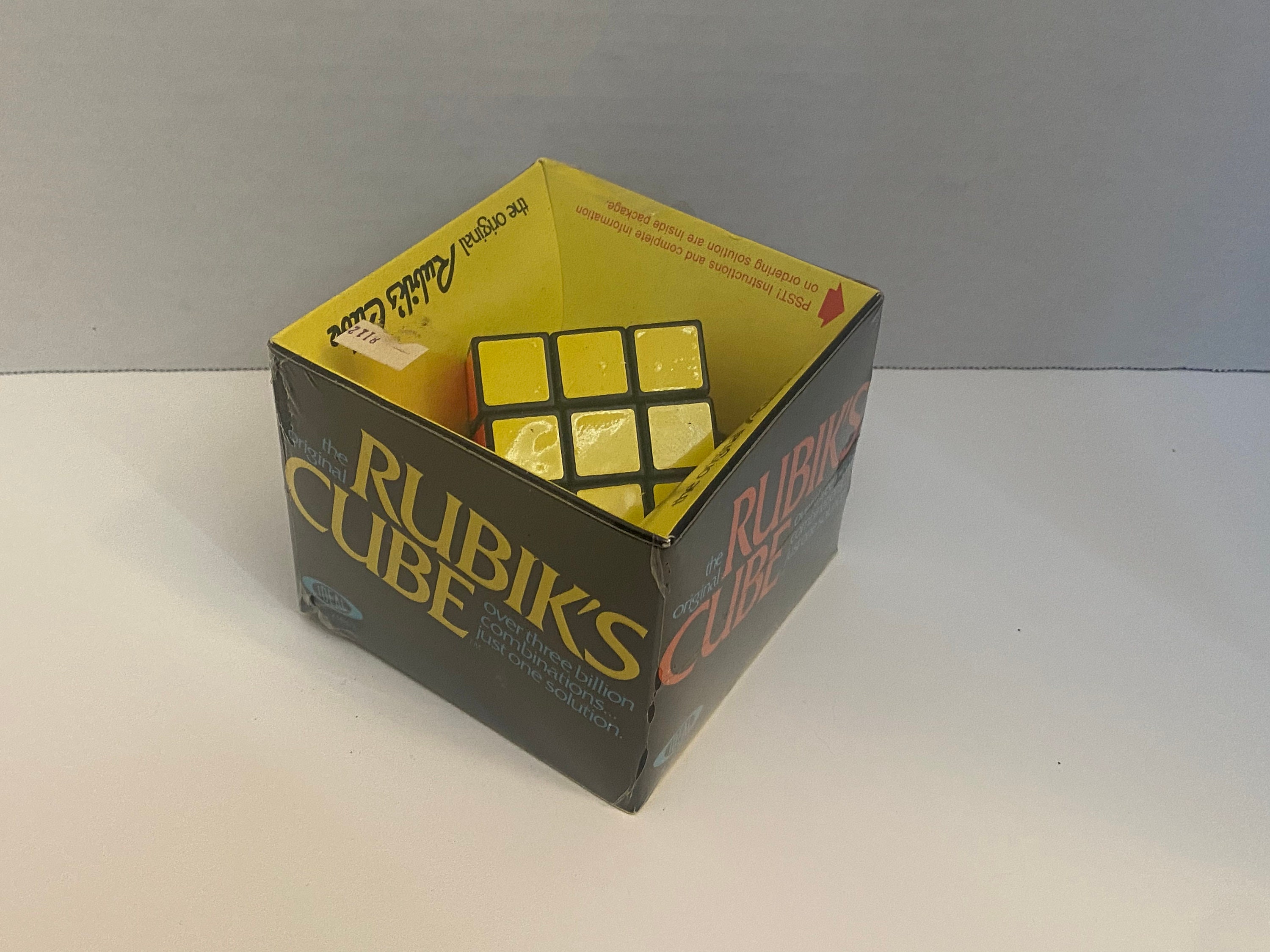 Vintage Original IDEAL RUBIK'S CUBE No. 2164-2 NEW OLD STOCK FACTORY SEALED  1980