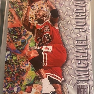 1996-97 Fleer Metal #11 Michael Jordan - Potential PSA 9-10 Graded