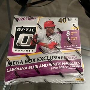 Optic Exclusive MLB Sealed Mega Box - Baseball Card Packs New 2020 Panini
