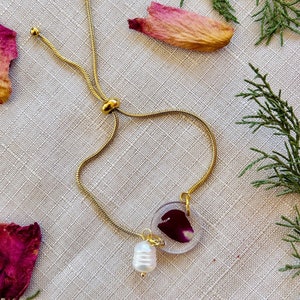 Pressed Flower Bracelets