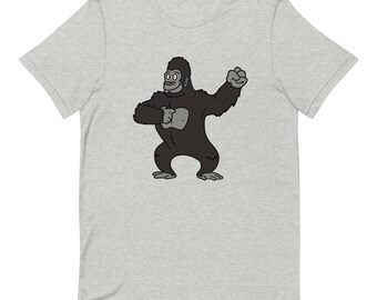 Adult Gorilla T-Shirt Unisex