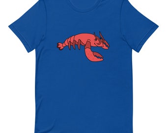 Adult Lobster T-Shirt Unisex