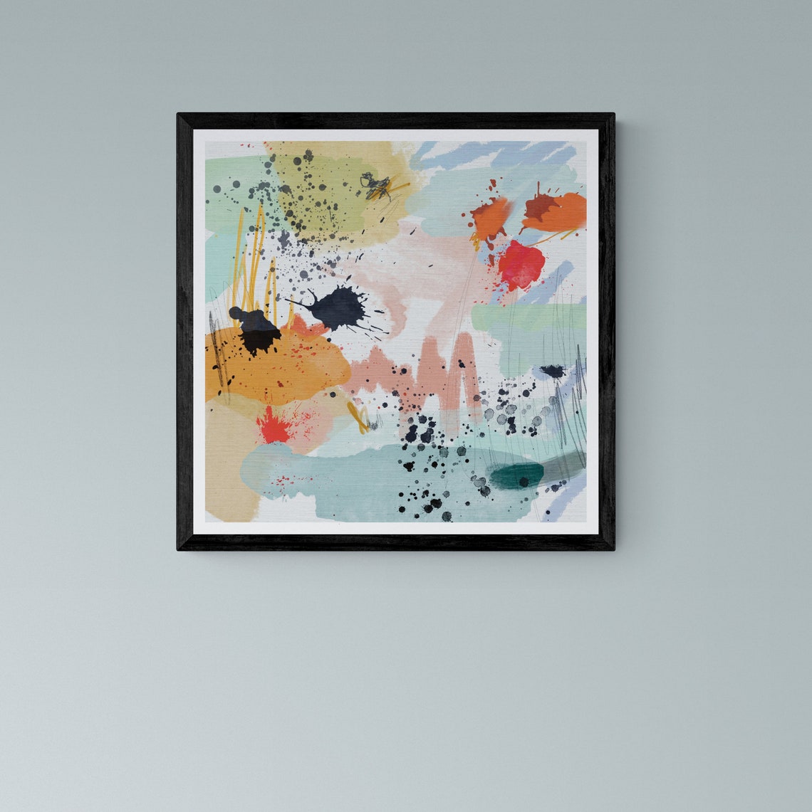 Printable Abstract Wall Art Downloadable Painting Modern - Etsy