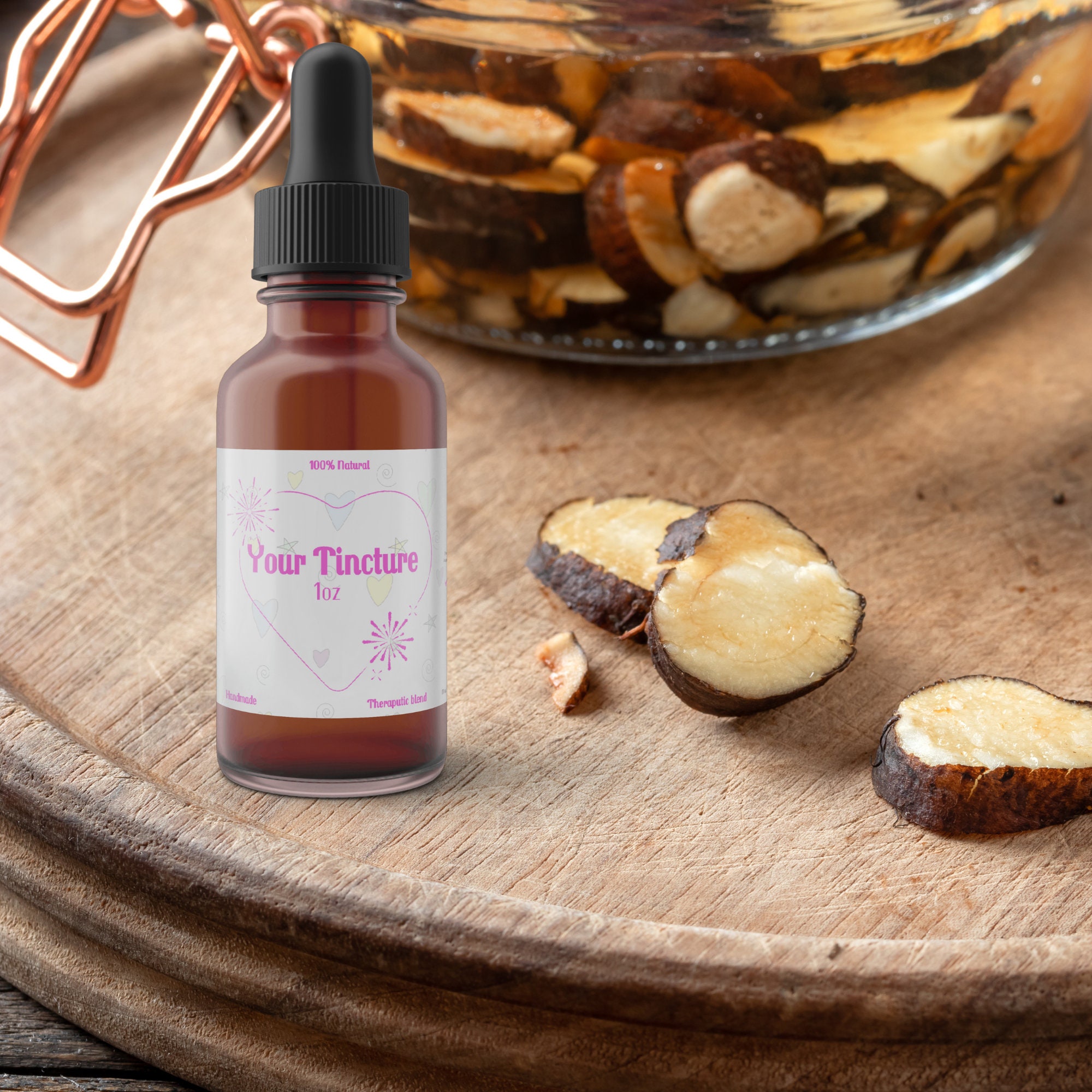 Printable Tincture Labels, Bottle Labels for Tincture Glass Dropper ...