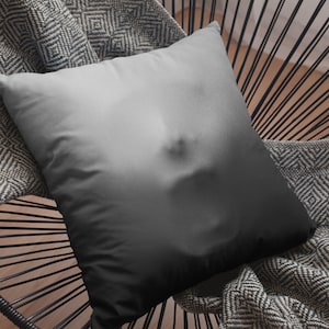 3D Ghost Screaming Face Pillow, Realistic Spooky Halloween Square Cushion, Home Decor Throw Pillow, Squish Horror Prop for Haunted House