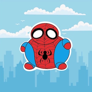 Spider Man | Spider Man Stickers | Vinyl Stickers | Laptop Stickers