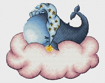 PDF Pattern ; Kinderzimmer Kreuzstich Anleitung ; digitales Schnittmuster ;  PDF Pattern ; Druckbare PDF-Schnittmuster