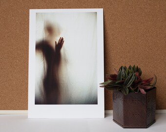 Shadow Photography Print, Analogue Picture, Figurative Art