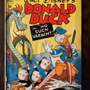 Walt Disney’s Donald Duck in “No Such Varmint”- Dell Four Color Comic-#318