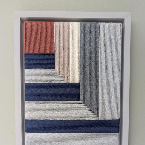 Boho väggdekor, Makramé väggkonst, Modern väggkonst, Textil väggdekor, Modern väggkonst, Heminredning, Fiberväggdekoration, Textil väggkonst