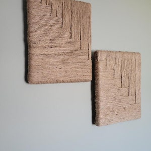 Jute Wall Art,Home Decor,Fiber Wall Decoration,Textile Wall Art,Bohemian Wall Decor,Macrame Wall Art,Modern Wall Art,Textile Wall Decoration