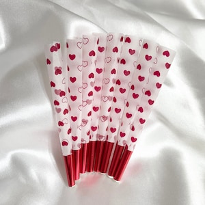 Hart 8 pak voorgerolde kegels Rookaccessoires voor vrouwen Girly vloeipapier Leuk cadeau Rookkegel voor volwassenen Feestbedankje Uniek cadeau