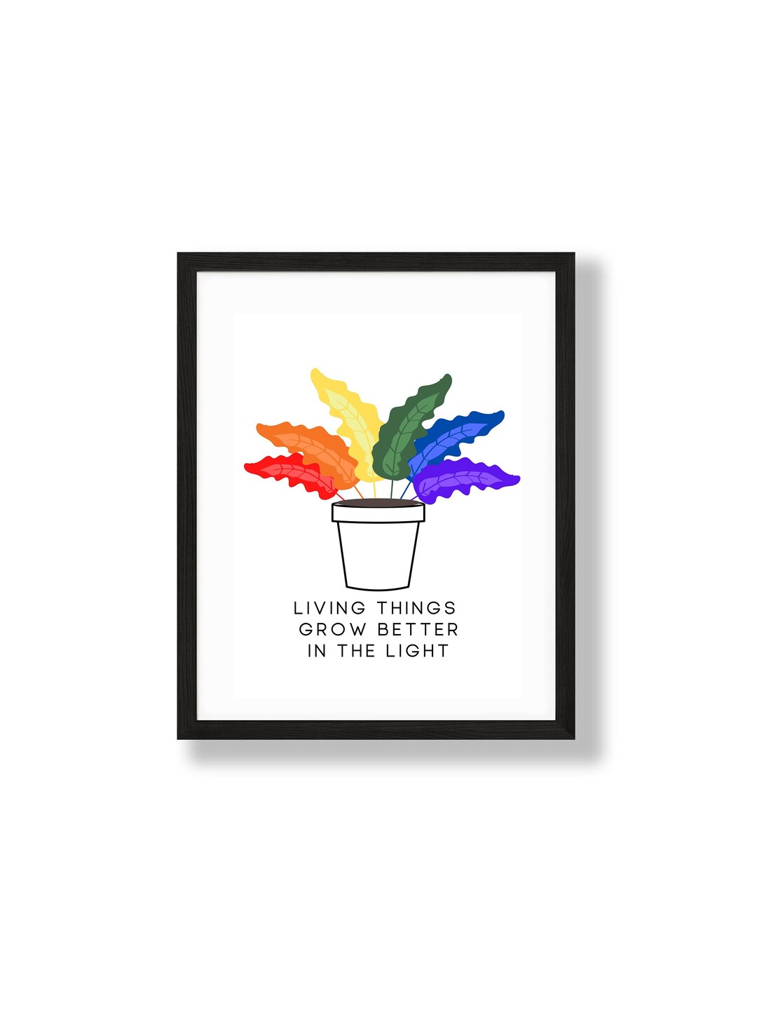 Pride Home Decor Pride Office Decor Asexual Pride Rainbow Etsy