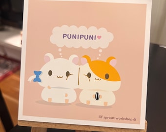 Hamtaro & Bijou - Cheek to Cheek