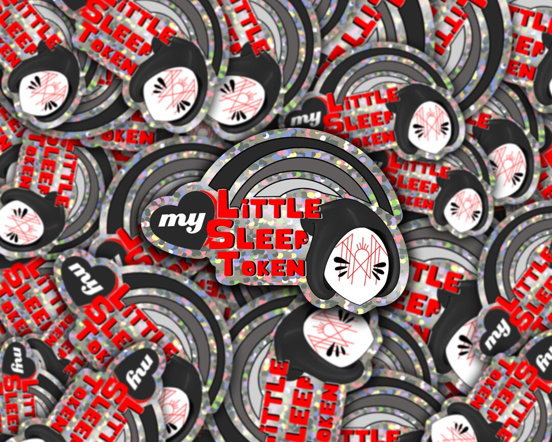 Sleep Token Dancing Sticker Glitter Vessel Sleep Token Vinyl Sticker - Etsy