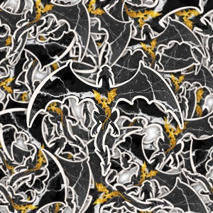 Dragon Relic Sticker | Officially Licensed Fourth Wing Merch