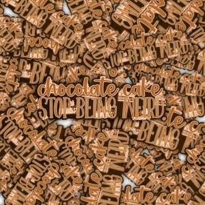 Chocolate Cake Sticker | Officially Licensed Fourth Wing Merch