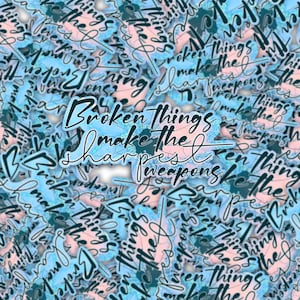 Broken Things Sticker | Officially Licensed When the Moon Hatched Merch | Sarah A Parker