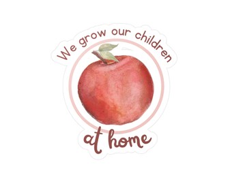 Homegrown Sticker, Homeschool Mom Sticker, Homebody, Homeschool Mama, Stickers for Mom, Gift for Mom, Homegrown kids, Homeschool Mom Life