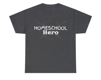 Homeschool Dad Men's T-Shirt - Homeschool Father - T-Shirt Homeschool Dad- Father's Day Gift- Homeschool Gift, Homeschool Hero, Gift for Dad