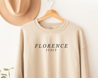 Florence Italy Sweatshirt, Italian Unisex Sweatshirt