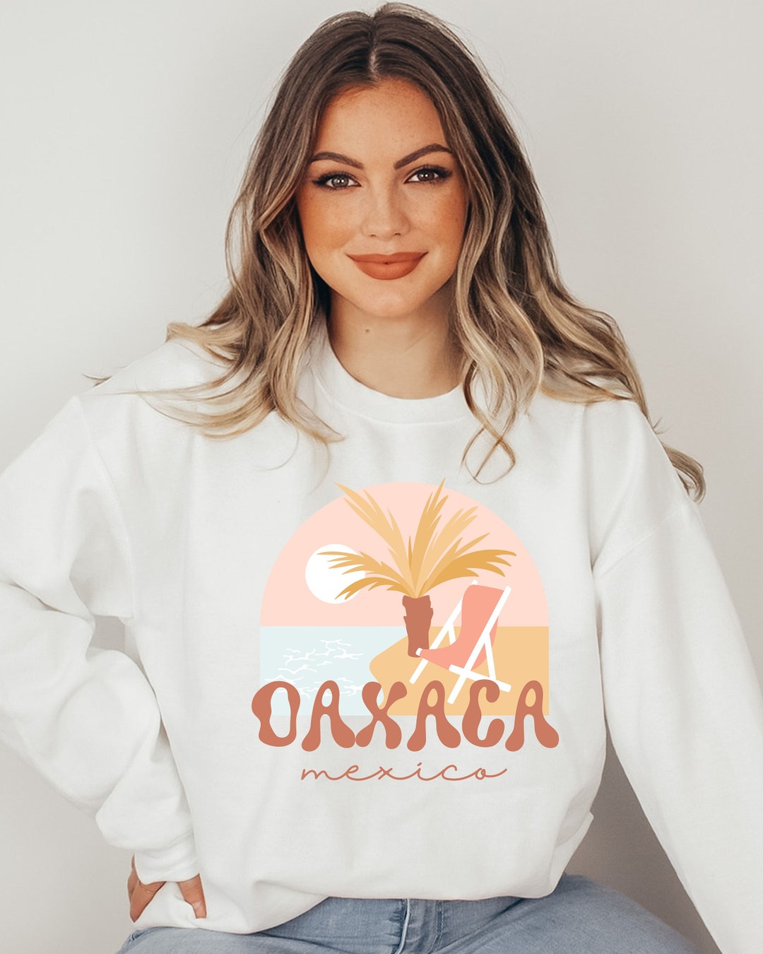 Mexican Baja Hoodie- Genuine Oaxaca Hoodie- Mens / Womens