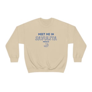 Meet Me In Sayulita Mexico, Mexico Crewneck, Mexico Vacation, Sayulita Outfit, Sayulita Vacation, Travel in Mexico, Sayulita Gift image 7