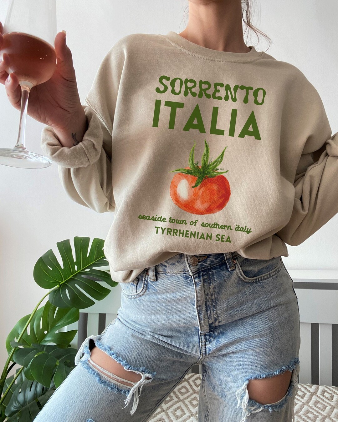 Sommer t-shirt - italien straw main image 0