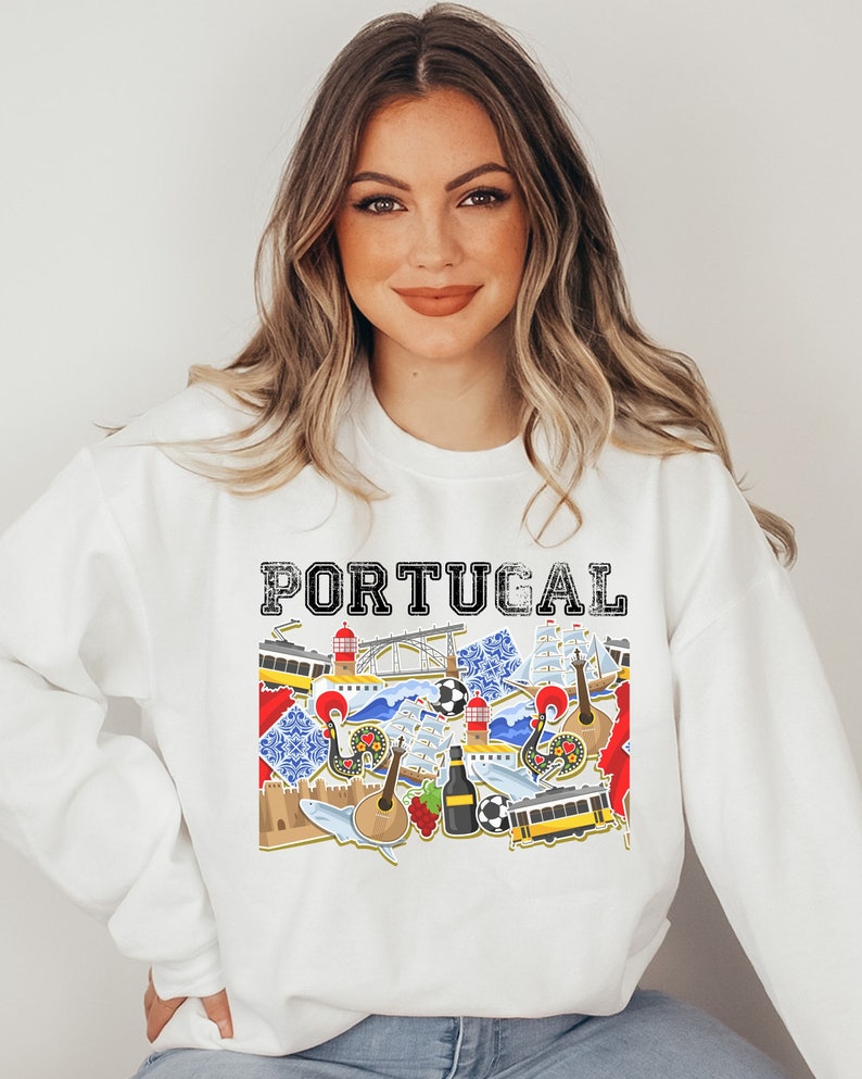 T-Shirt Supporter Portugal – BRUBAKER, Rouge, Unisexe S à XXXL, Coton/polyester, Style Rétro