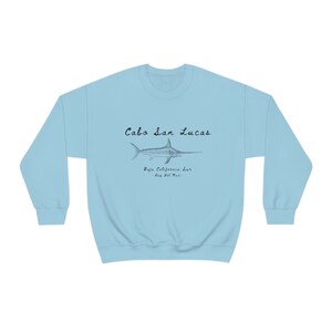 Cabo San Lucas Sweatshirt, Cabo Gift, Fishing Apparel, Gift for Dad, Gift for Mom, Marlin Gift, Marlin Sweatshirt, Mexico Gift, Cabo Beach Bild 6