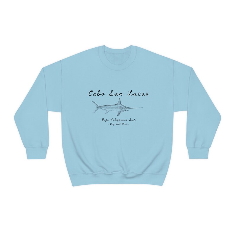 Cabo San Lucas Sweatshirt, Cabo Gift, Fishing Apparel, Gift for Dad, Gift for Mom, Marlin Gift, Marlin Sweatshirt, Mexico Gift, Cabo Beach Bild 6