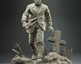 Frankenstein Custom Horror Skulptur