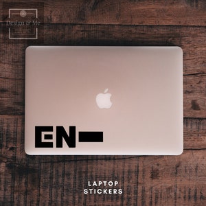 KPop ENHYPEN Vinyl Stickers Laptop Tablet Stickers, vinyl stickers, ENHYPEN , Pop Culture Fashion, Kpop addict, Fandom love, Kpop groups.