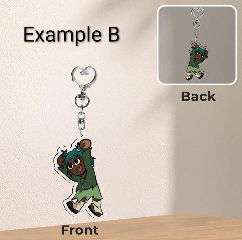 YCH Custom Character Keychains [read Description] - Etsy