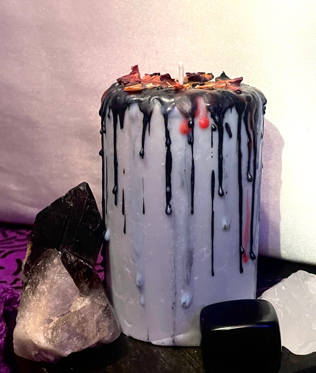 Hades Pillar Candle Etsy
