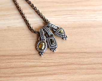 Brighton Triple Charm Necklace
