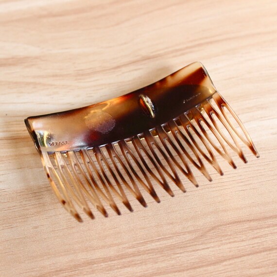 French Leaf Vintage Decorative Hair Comb - image 2