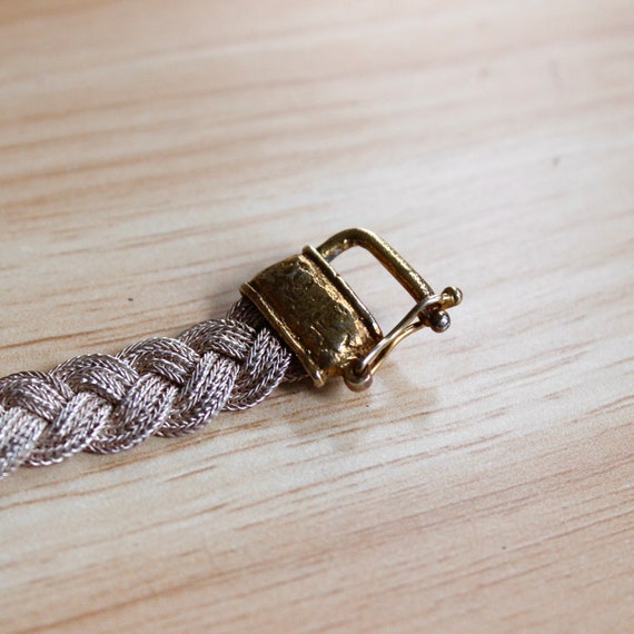 Vermeil Silver and Gold Bracelet Vintage 925 Ster… - image 5