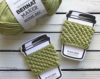 Coffee Bean Cozy PDF Crochet Pattern