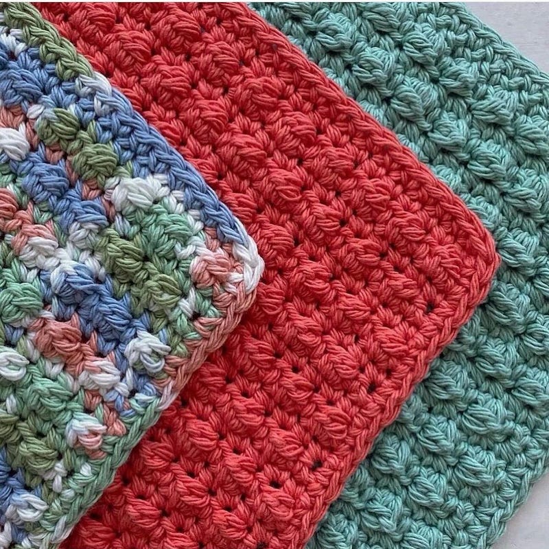Wash Cloth Pattern - Etsy
