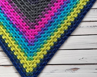 Granny Shawl PDF Crochet Pattern